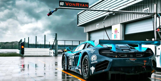 Von Ryan Racecar on track