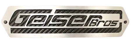 Geiser Bros logo, highlighting collaboration with top-tier off-road vehicle fabricators