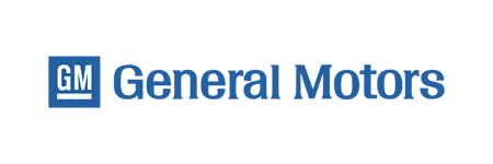 General Motors logo, showcasing partnerships in automotive innovation and performance