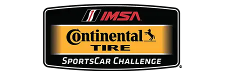 IMSA Continental Tire SportsCar Challenge logo, showing STEELE’s contributions to GT competition