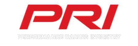 PRI Performance Racing Industry logo, highlighting STEELE’s role at the forefront of racing innovation events