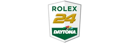 Rolex 24 at Daytona logo, marking STEELE’s proven reliability in endurance racing environments