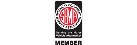 SEMA Member badge logo, validating STEELE’s innovation and involvement in specialty automotive markets