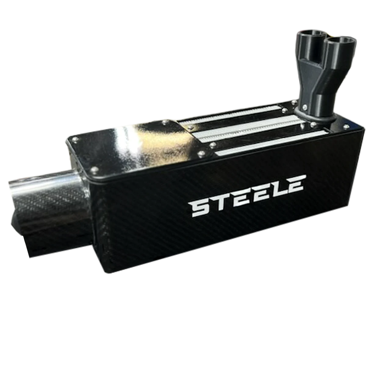 STEELE GEN2 JETCool Thermoelectric Helmet Cooling System – Lightweight Carbon Fiber AC Unit