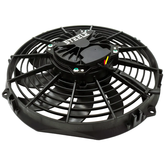 SRP 10-inch Performance Series Brushless Puller Fan – High-Performance Electric Radiator Cooling Fan with Slim Profile and 3-Wire PWM Control
