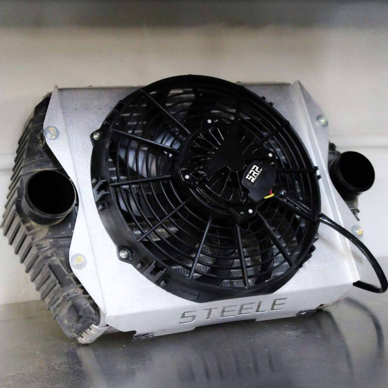 STEELE | Can-Am X3 2020+ | Brushless Intercooler Fan & Shroud