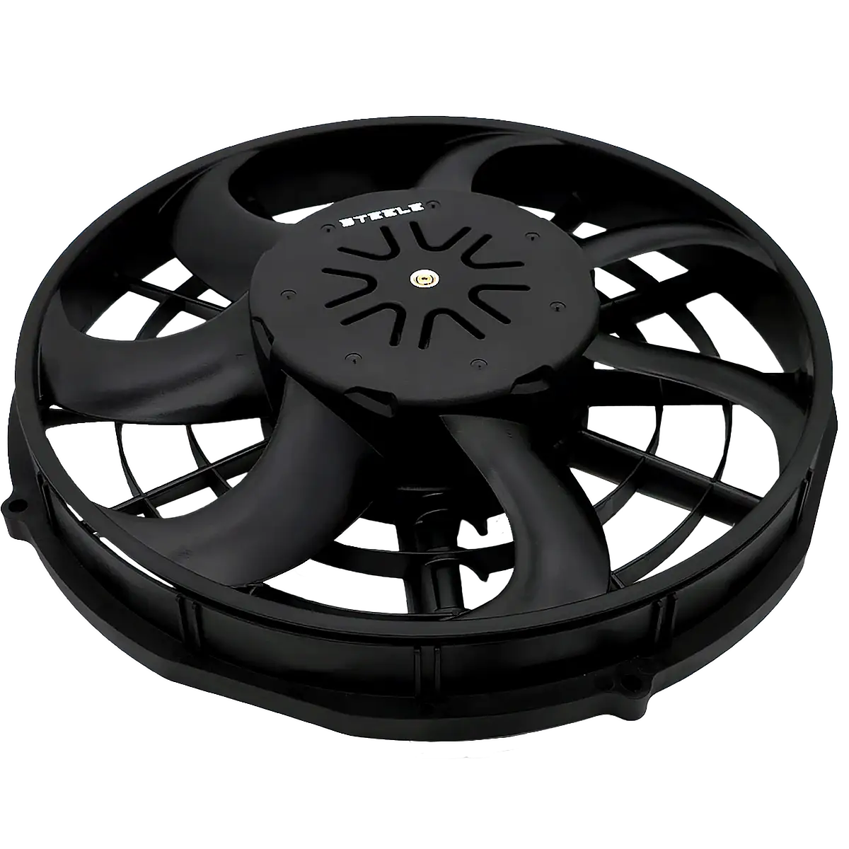 STEELE High-Powered 12-inch Pro Series Brushless Fan – PWM-Controlled Flush Mount Electric Fan