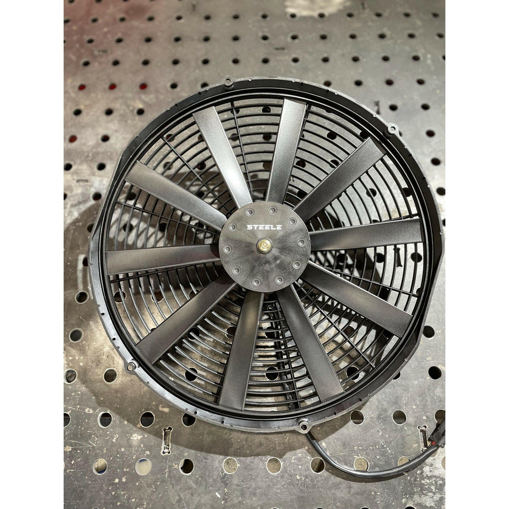 1644 CFM 14" [PUSHER] High-Performance Brushless Fan – Steele Racing